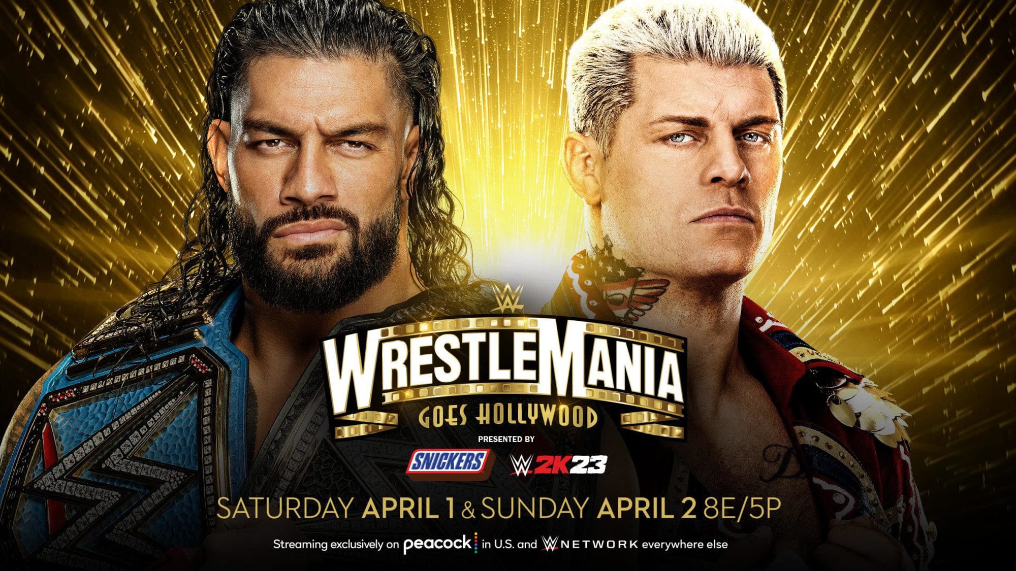 Apparently it’s WrestleMania… AGAIN… AGAIN… AGAIN!!!