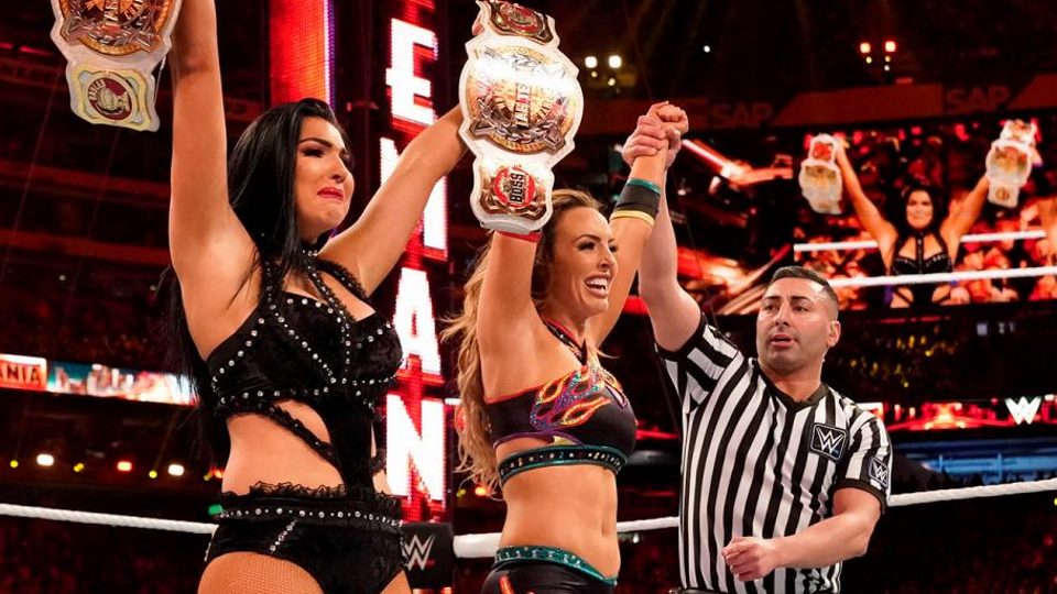 Melbourne-born wrestlers Billie Kay and Peyton Royce, better known as The IIconics, won the WWE Women's Tag Team Championships at WWE's Wrestlemania earlier this month. I didn't see any posts celebrating this