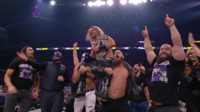 2021 AEW Full Gear results, recap, grades: 'Hangman' Adam Page wins world title to end incredible show - CBSSports.com