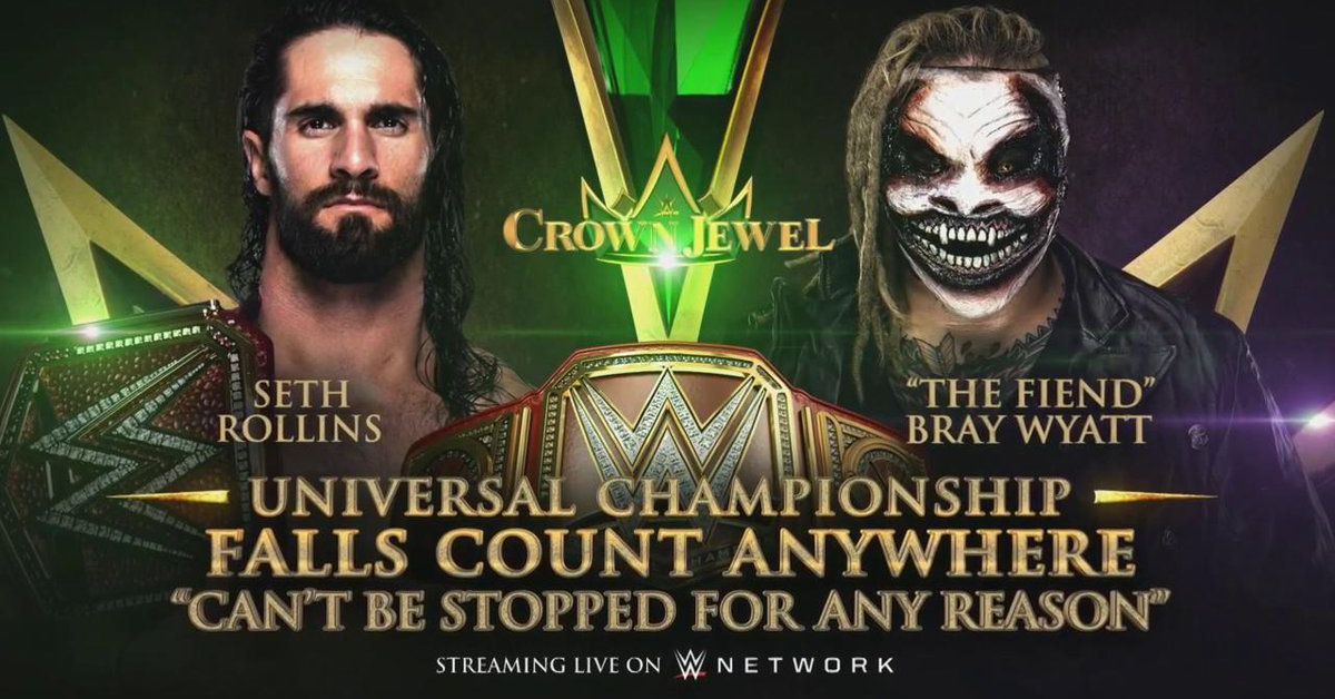 At Crown Jewel, Rollins vs. Fiend 'Can't Be Stopped For Any Reason' -  Cageside Seats