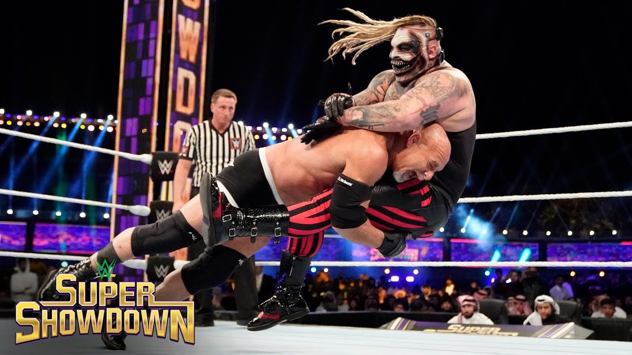 Goldberg Spears Wyatt 4 times: WWE Super ShowDown 2020 (WWE Network  Exclusive) - YouTube