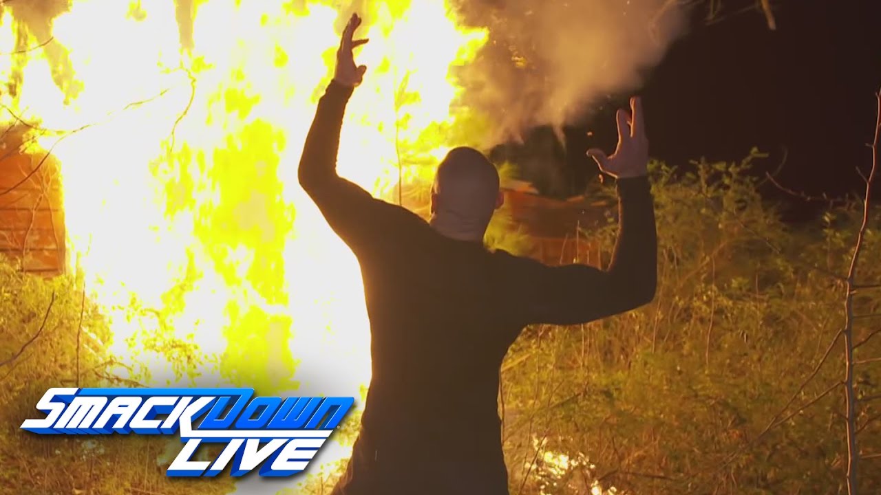 Randy Orton burns down the Wyatt Family Compound: SmackDown LIVE: Feb. 28,  2017 - YouTube