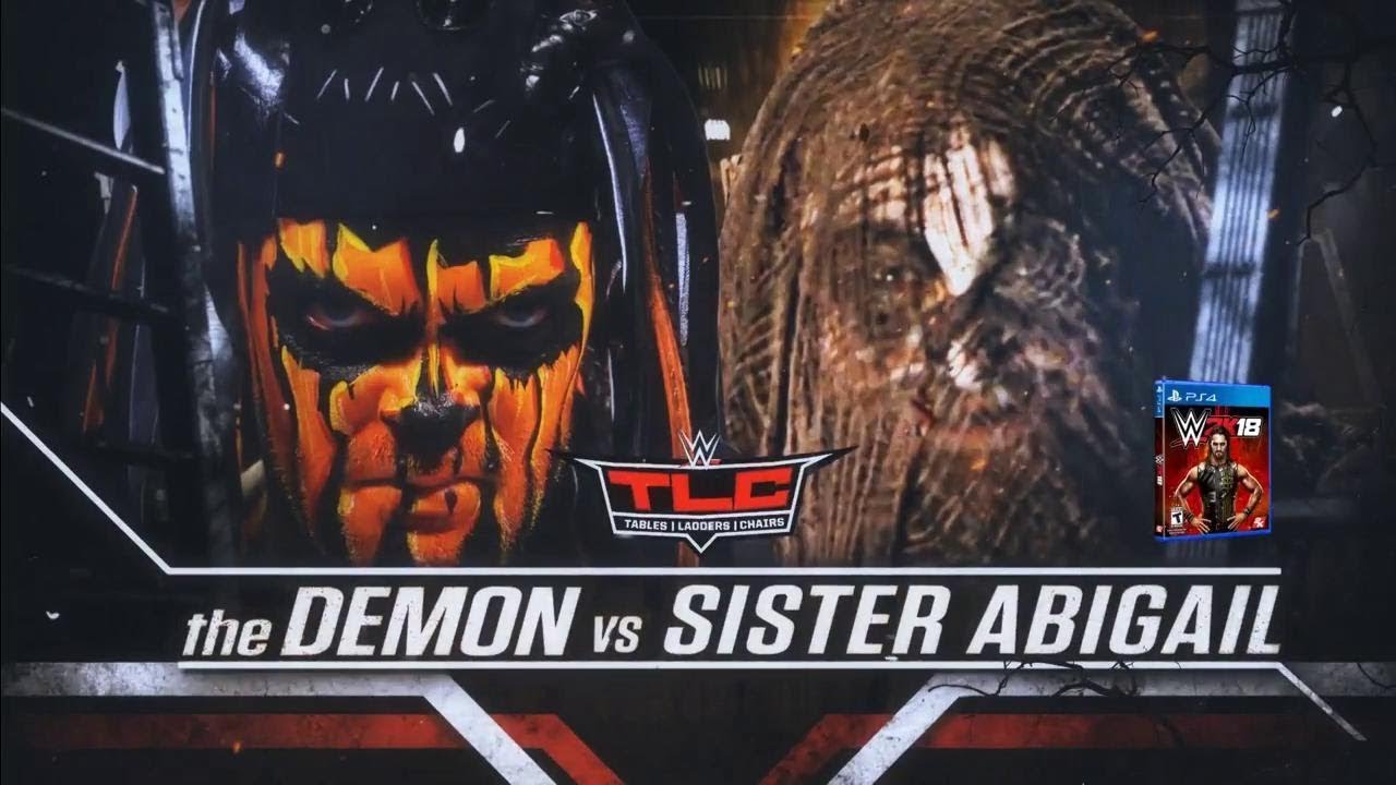 WWE 2K18 - Sister Abigail vs Demon Finn Balor (Gameplay) - YouTube