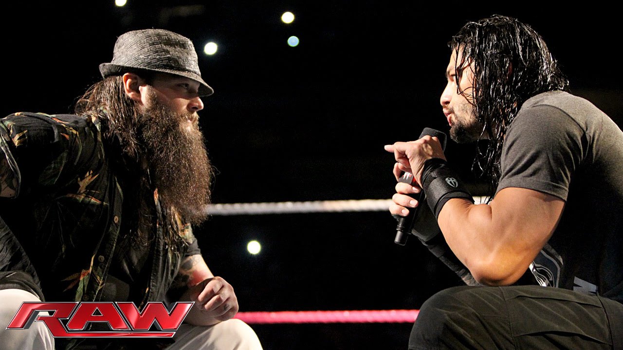 Roman Reigns and Bray Wyatt have a sit-down discussion: Raw, October 19,  2015 - YouTube