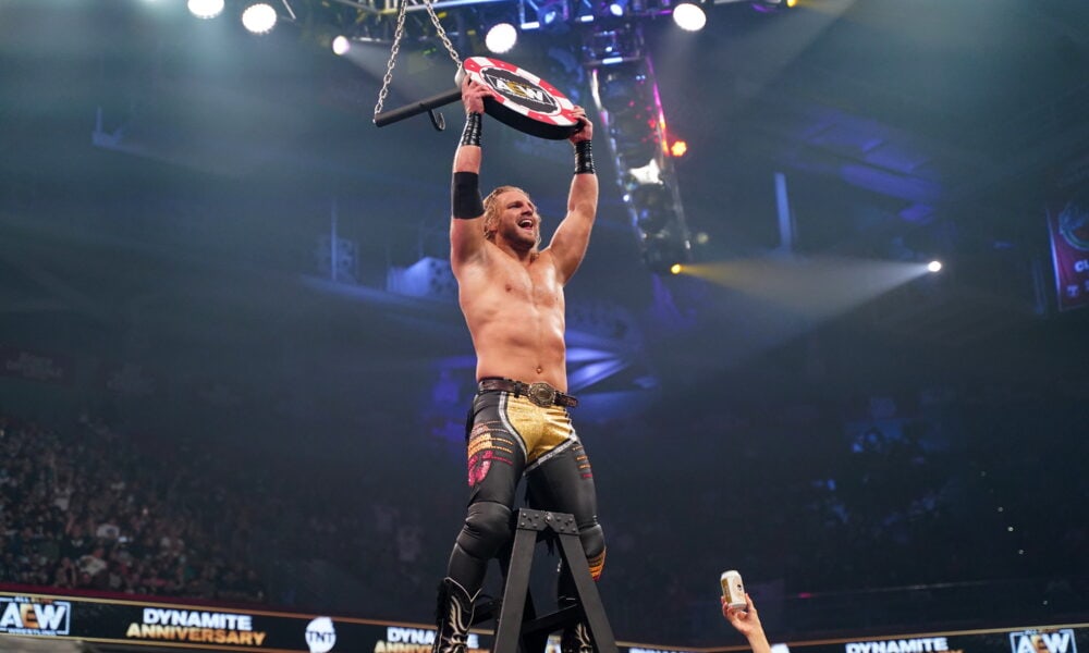 WATCH: Behind the scenes footage of Adam Page's return on AEW Dynamite - Wrestling News