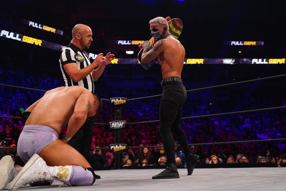 MJF Constantly Adjusting His Jock at Full Gear: A Review